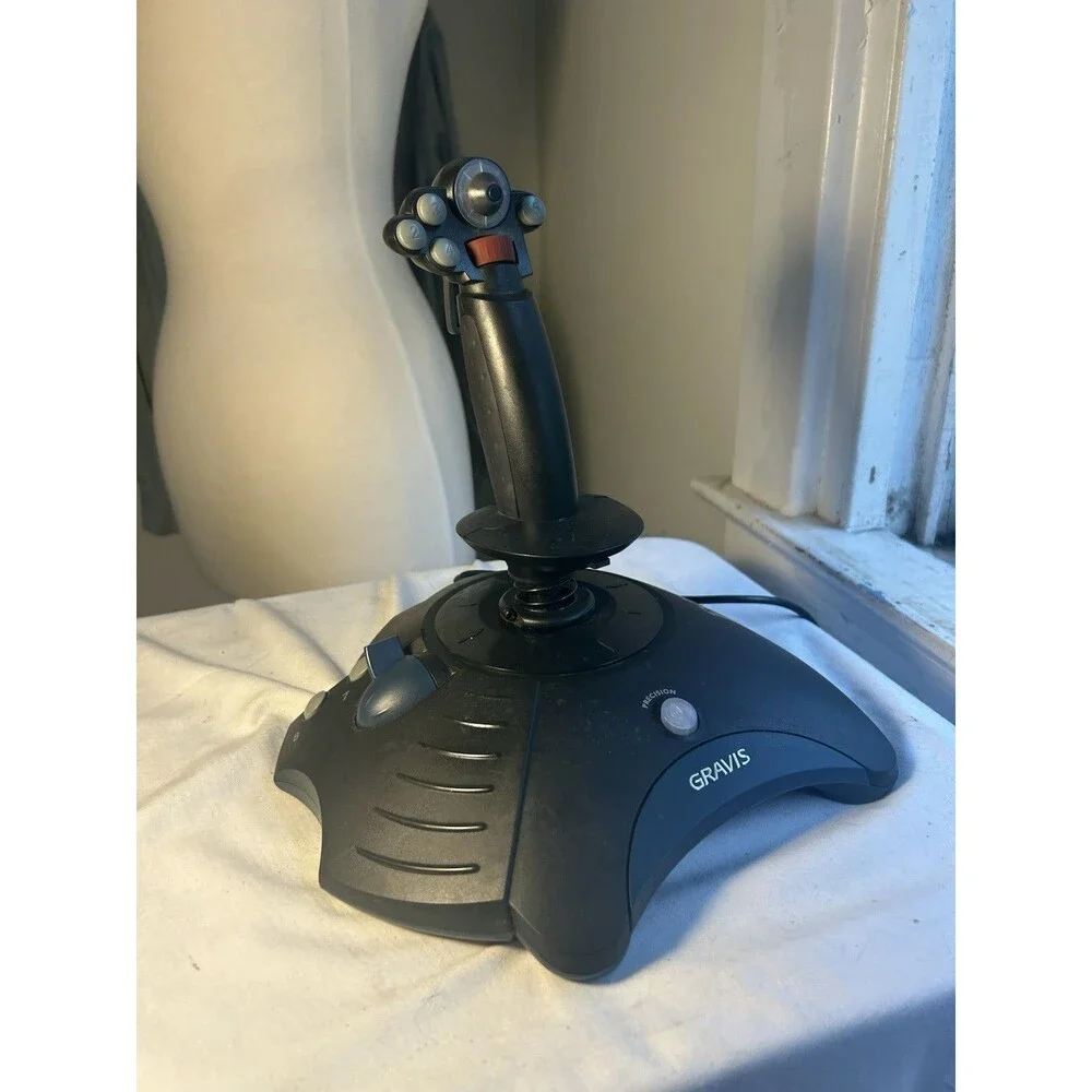 Gravis Eliminator Precision Pro #10514 Air Flight Controller Joystick for PC